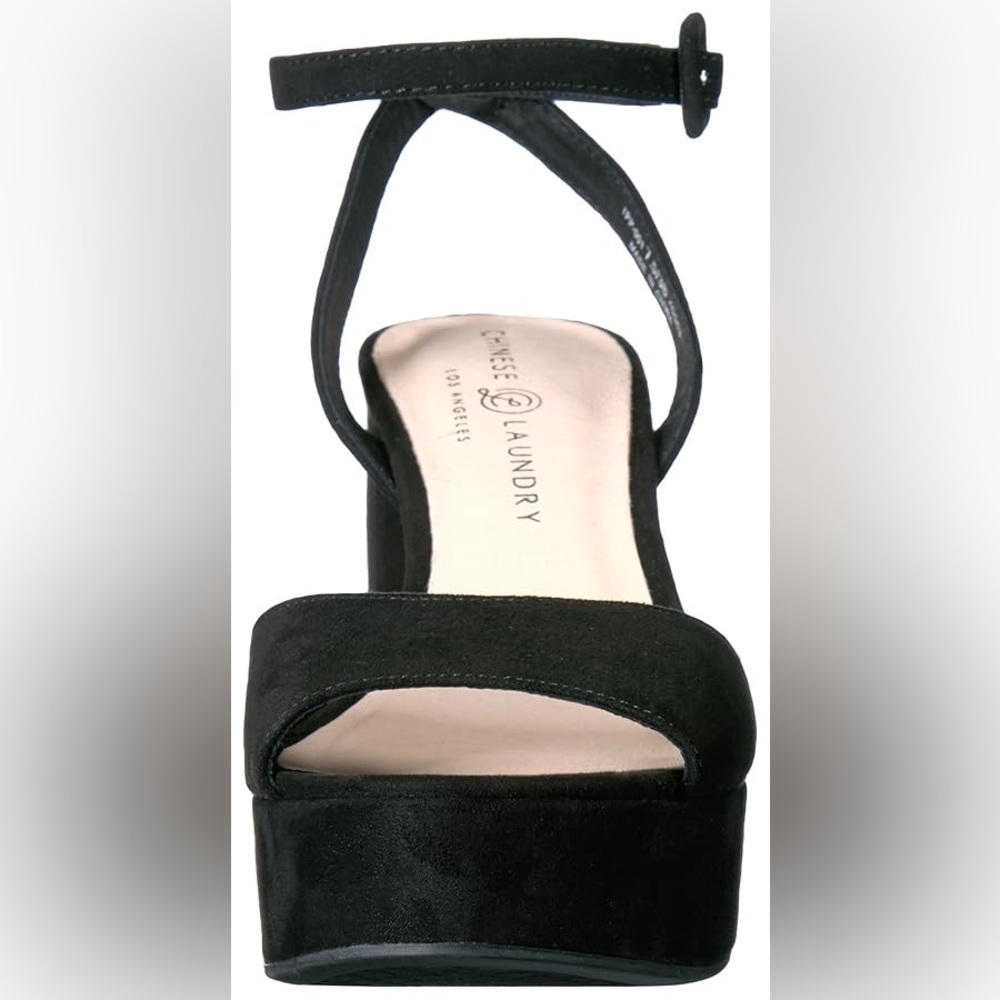 Chinese Laundry Black Platform Heels